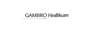 GAMBRO HEALTHCARE logo