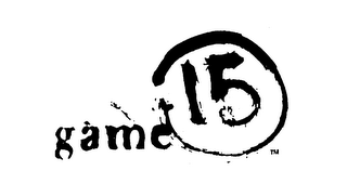 GAME 15 logo