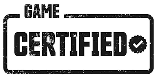 GAME CERTIFIED logo