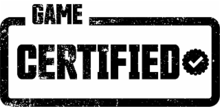 GAME CERTIFIED logo