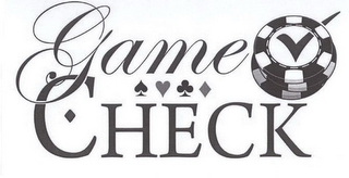 GAME CHECK logo