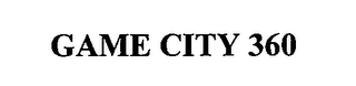 GAME CITY 360 logo