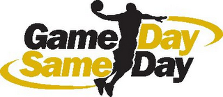 GAME DAY SAME DAY logo
