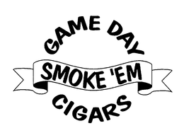 GAME DAY SMOKE'EM CIGARS logo