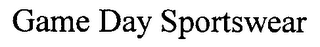 GAME DAY SPORTSWEAR logo