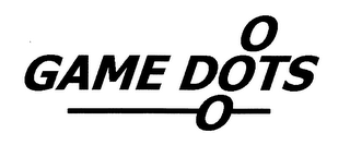GAME DOTS logo