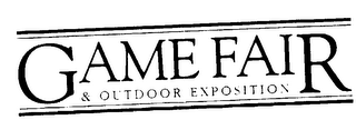 GAME FAIR & OUTDOOR EXPOSITION logo