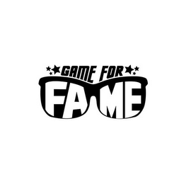 GAME FOR FAME logo