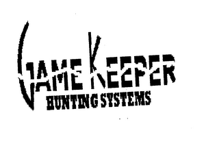 GAME KEEPER HUNTING SYSTEMS logo