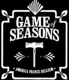 GAME OF SEASONS AMERICA FRANCE BELGIUM logo