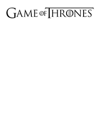 GAME OF THRONES logo