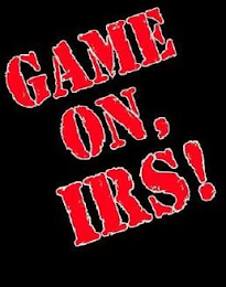 GAME ON, IRS! logo
