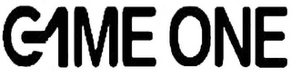 GAME ONE logo