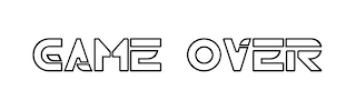 GAME OVER logo
