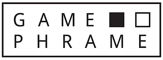 GAME PHRAME logo