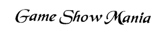 GAME SHOW MANIA logo