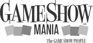 GAME SHOW MANIA LLC THE GAME SHOW PEOPLE logo