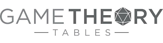 GAME THEORY TABLES logo