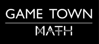 GAME TOWN MATH logo