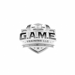 G.A.M.E  TRAINING LLC   GRIND ACHIEVE MENTAL EFFORT logo