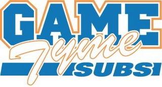 GAME TYME SUBS logo