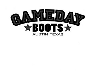GAMEDAY BOOTS AUSTIN TEXAS logo