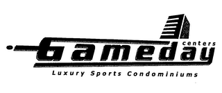 GAMEDAY CENTERS LUXURY SPORTS CONDOMINIUMS logo