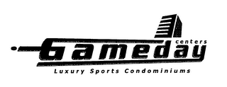 GAMEDAY CENTERS LUXURY SPORTS CONDOMINIUMS logo