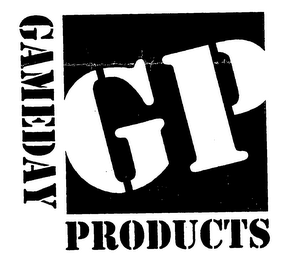 GAMEDAY PRODUCTS GP logo