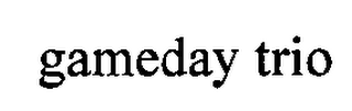 GAMEDAY TRIO logo