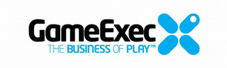 GAMEEXEC THE BUSINESS OF PLAY logo