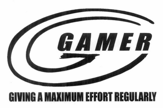 GAMER GIVING A MAXIMUM EFFORT REGULARLY logo