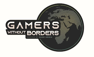 GAMERS WITHOUT BORDERS POWERED BY SAUDI ARABIA logo
