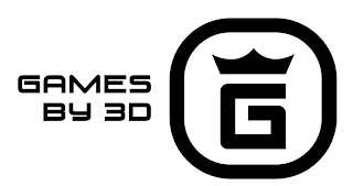 GAMES BY 3D G logo