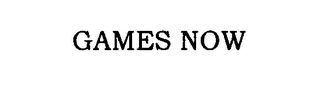 GAMES NOW logo