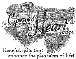 GAMES OF THE HEART.COM TASTEFUL GIFTS THAT ENHANCE THE PLEASURES OF LIFE! logo