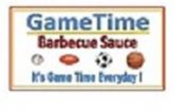 GAMETIME BARBECUE SAUCE IT'S GAME TIME EVERYDAY! logo