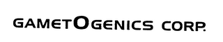GAMETOGENICS CORP. logo