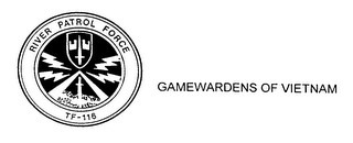 GAMEWARDENS OF VIETNAM RIVER PATROL FORCE TF-116 logo