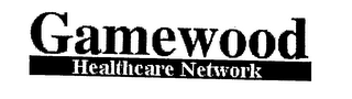 GAMEWOOD HEALTHCARE NETWORK logo
