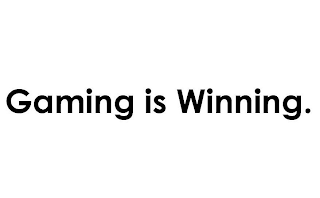 GAMING IS WINNING. logo