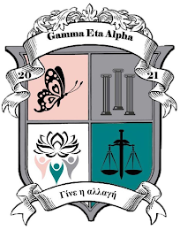 GAMMA ETA ALPHA 2021 logo
