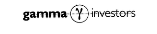 GAMMA INVESTORS logo