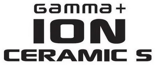 GAMMA + ION CERAMIC S logo