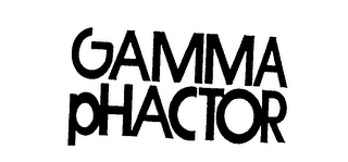 GAMMA PHACTOR logo