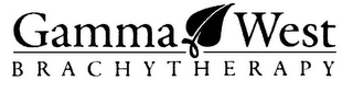 GAMMA WEST BRACHYTHERAPY logo