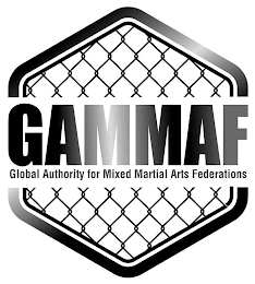 GAMMAF GLOBAL AUTHORITY FOR MIXED MARTIAL ARTS FEDERATIONS logo