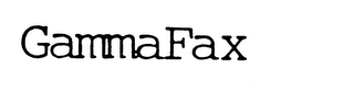 GAMMAFAX logo