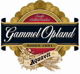 GAMMEL OPLAND AQUAVIT logo