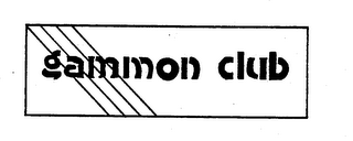 GAMMON CLUB logo